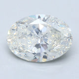 3.5 Carat Oval - Natural Diamond - 3.51 - I - SI2 - VG - EX - EX - Diamonds By Rothschild