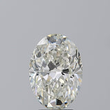 3.5 Carat Oval - Natural Diamond - 3.51 - I - Slightly Included - VG - EX - VG - Diamonds By Rothschild