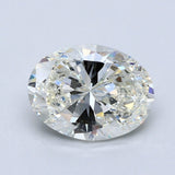 3.5 Carat Oval - Natural Diamond - 3.51 - J - SI1 - VG - EX - VG - Diamonds By Rothschild