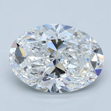 3.5 Carat Oval - Natural Diamond - 3.52 - D - VS1 - EX - EX - Diamonds By Rothschild