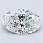 3.5 Carat Oval - Natural Diamond - 3.52 - D - VS2 - VG - EX - EX - Diamonds By Rothschild