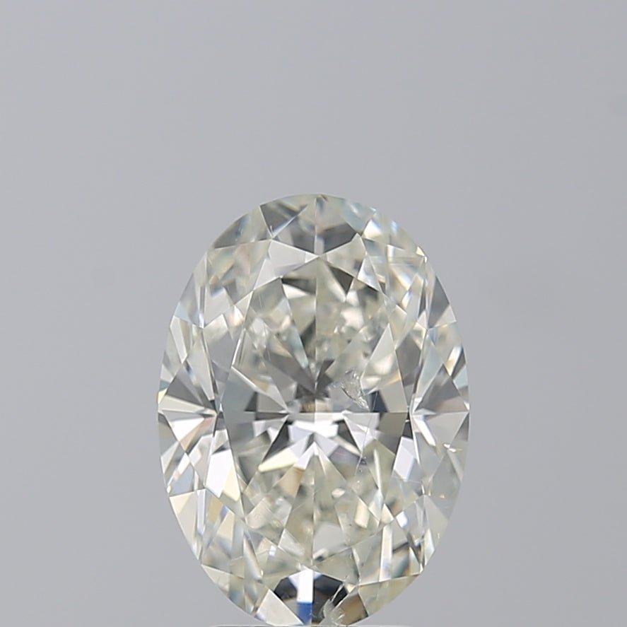 3.5 Carat Oval - Natural Diamond - 3.52 - J - SI2 - VG - EX - EX - Diamonds By Rothschild