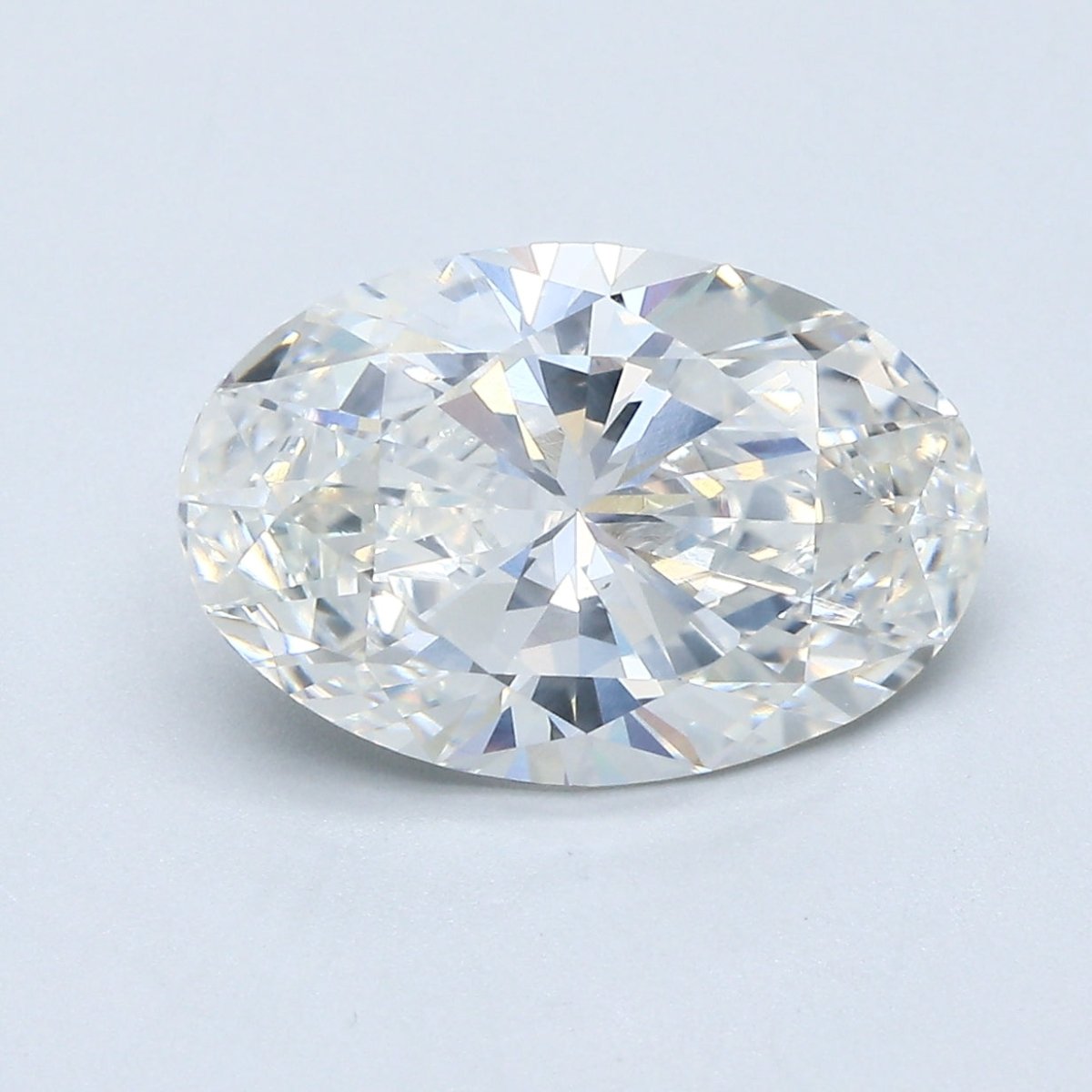3.5 Carat Oval - Natural Diamond - 3.6 - G - SI1 - G - EX - VG - Diamonds By Rothschild