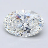 3.5 Carat OVAL - Natural Diamond - G - SI1 - 3.5 - EX - EX - EX - Diamonds By Rothschild