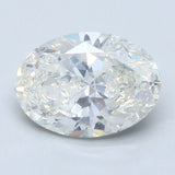 3.5 Carat OVAL - Natural Diamond - I - SI2 - 3.51 - VG - EX - EX - Diamonds By Rothschild