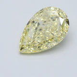 3.5 Carat Pear - Natural Diamond - 3.73 - FANCY - SI1 - VG - VG - Diamonds By Rothschild