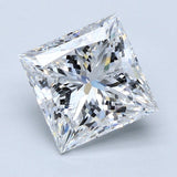 3.5 Carat Princess - Natural Diamond - 3.51 - D - Slightly Included - VG - EX - EX - Diamonds By Rothschild