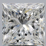 3.5 Carat Princess - Natural Diamond - 3.51 - H - VS2 - VG - EX - EX - Diamonds By Rothschild