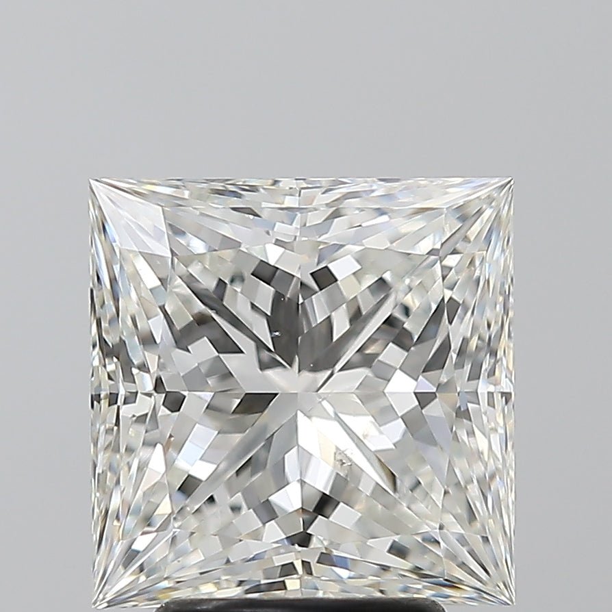 3.5 Carat Princess - Natural Diamond - 3.53 - H - SI1 - VG - EX - EX - Diamonds By Rothschild