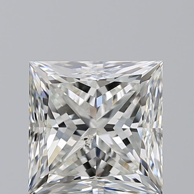 3.5 Carat Princess - Natural Diamond - 3.53 - I - SI1 - VG - EX - EX - Diamonds By Rothschild
