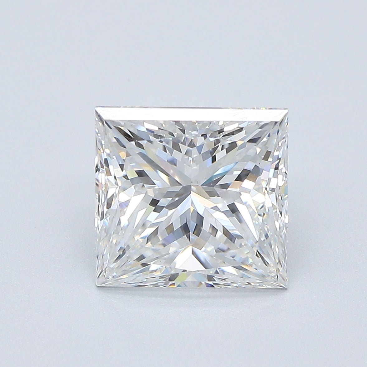 3.5 Carat Princess - Natural Diamond - 3.59 - F - VS2 - EX - VG - Diamonds By Rothschild