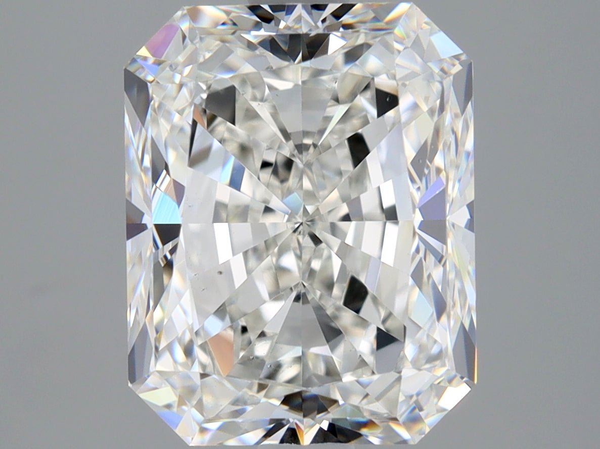 3.5 Carat Radiant Cut Natural Diamond - F VS2 - 3.5ct - VG Cut Grade - Diamonds By Rothschild