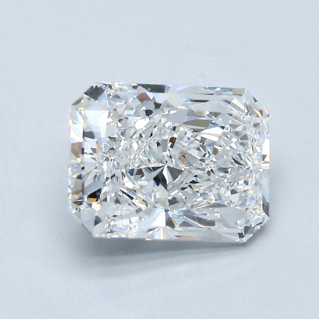 3.5 Carat Radiant - Natural Diamond - 3.5 - E - VS1 - VG - EX - VG - Diamonds By Rothschild