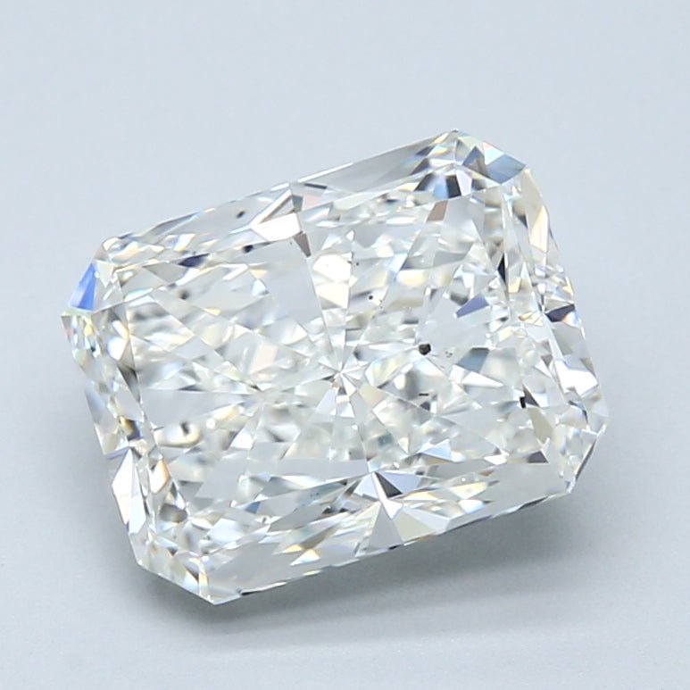 3.5 Carat RADIANT - Natural Diamond - 3.5 - H - SI2 - VG - EX - EX - Diamonds By Rothschild