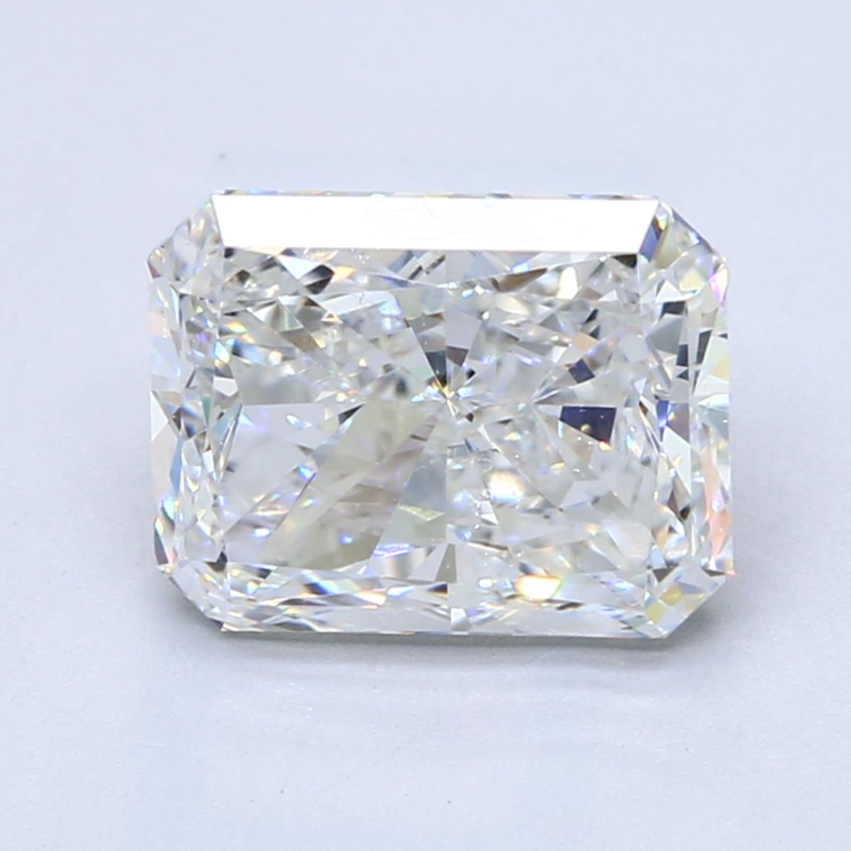 3.5 Carat Radiant - Natural Diamond - 3.51 - E - SI1 - EX - VG - Diamonds By Rothschild