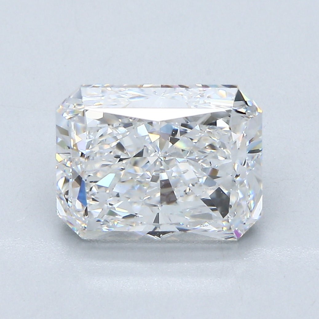 3.5 Carat Radiant - Natural Diamond - 3.51 - E - SI2 - VG - EX - Diamonds By Rothschild