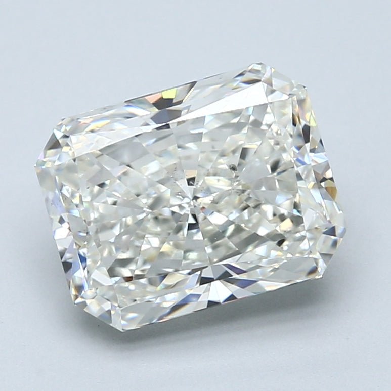 3.5 Carat RADIANT - Natural Diamond - 3.51 - I - SI2 - VG - EX - EX - Diamonds By Rothschild