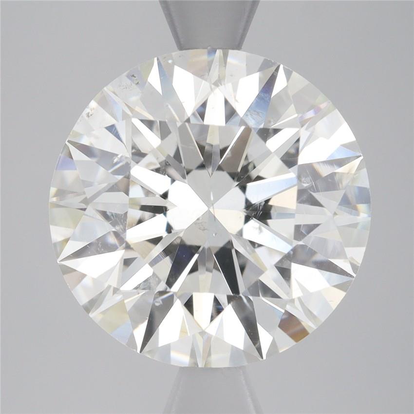 3.5 Carat Round Cut Diamond - I SI2 - 3.57ct - 248496 - Diamonds By Rothschild
