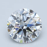 3.5 Carat Round - Natural Diamond - 3.5 - D - VVS1 - EX - EX - EX - Diamonds By Rothschild