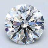 3.5 Carat Round - Natural Diamond - 3.5 - F - SI1 - EX - EX - EX - Diamonds By Rothschild