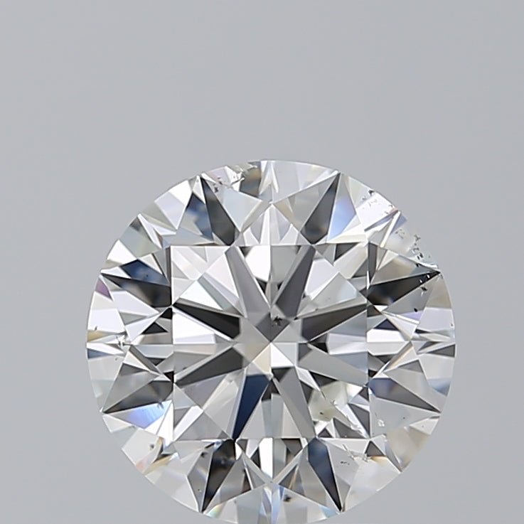 3.5 Carat Round - Natural Diamond - 3.5 - G - SI1 - EX - EX - EX - Diamonds By Rothschild