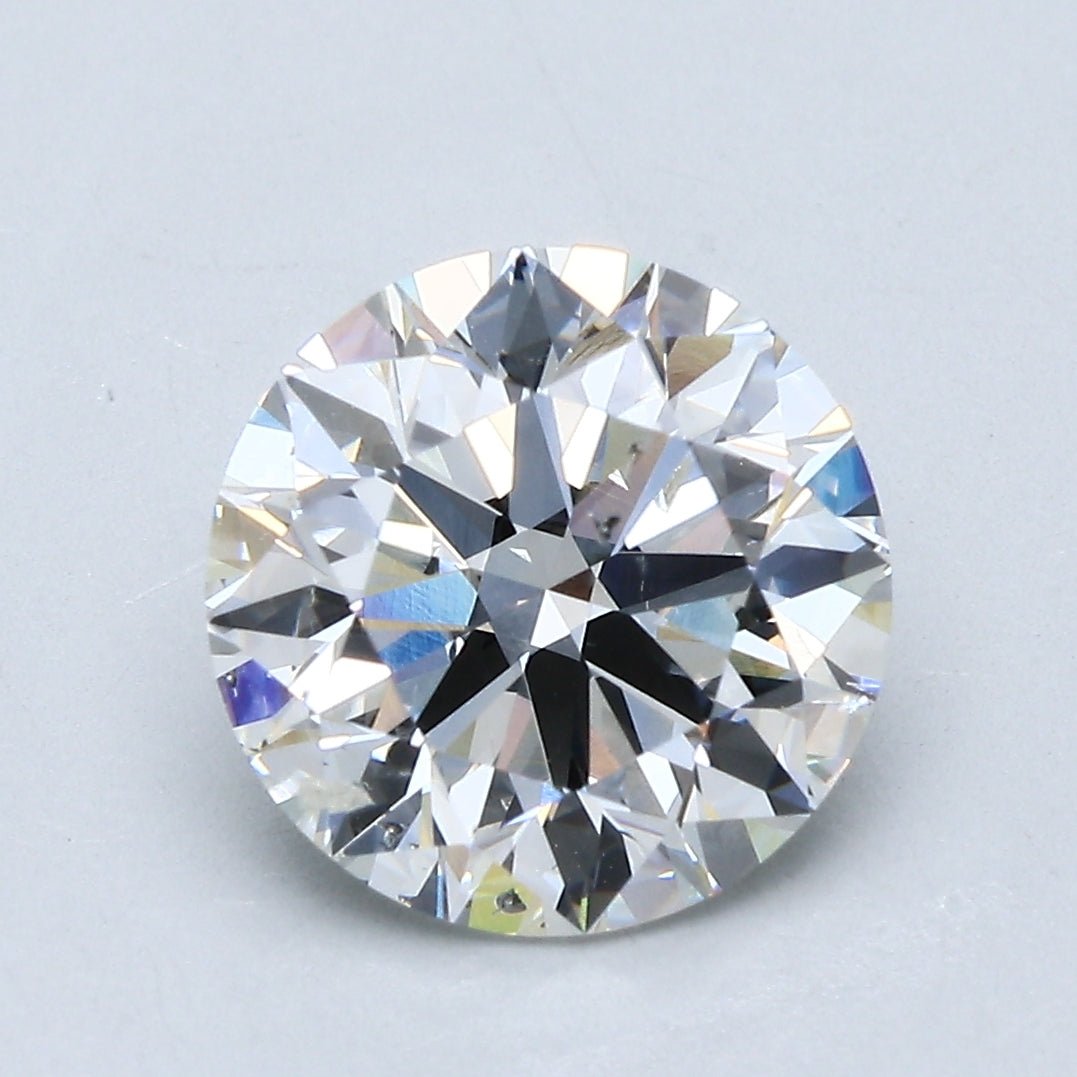 3.5 Carat Round - Natural Diamond - 3.5 - G - SI2 - EX - EX - EX - Diamonds By Rothschild