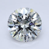3.5 Carat Round - Natural Diamond - 3.5 - G - Slightly Included - EX - EX - EX - Diamonds By Rothschild
