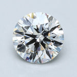 3.5 Carat Round - Natural Diamond - 3.5 - H - VS2 - EX - EX - EX - Diamonds By Rothschild