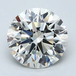 3.5 Carat Round - Natural Diamond - 3.5 - I - SI1 - EX - EX - EX - Diamonds By Rothschild