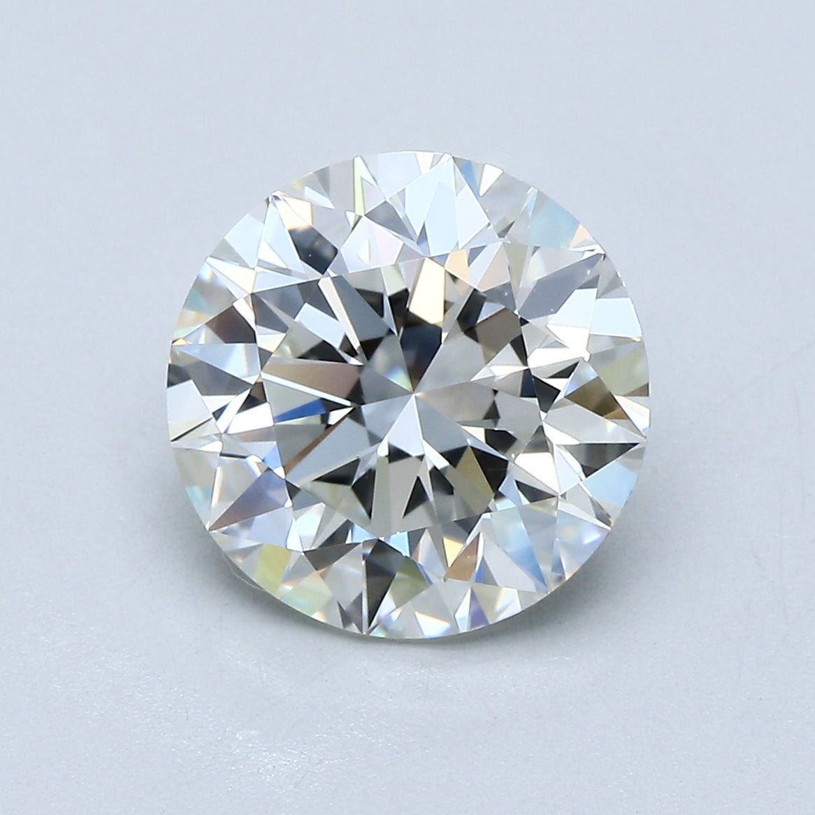 3.5 Carat Round - Natural Diamond - 3.5 - I - VS2 - EX - EX - EX - Diamonds By Rothschild