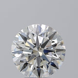 3.5 Carat Round - Natural Diamond - 3.51 - H - Slightly Included - EX - EX - VG - Diamonds By Rothschild