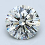3.5 Carat Round - Natural Diamond - 3.51 - L - SI1 - EX - EX - EX - Diamonds By Rothschild