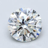 3.5 Carat Round - Natural Diamond - 3.52 - H - VS2 - EX - EX - EX - Diamonds By Rothschild