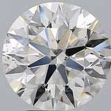 3.5 Carat Round - Natural Diamond - 3.52 - I - SI1 - EX - EX - EX - Diamonds By Rothschild