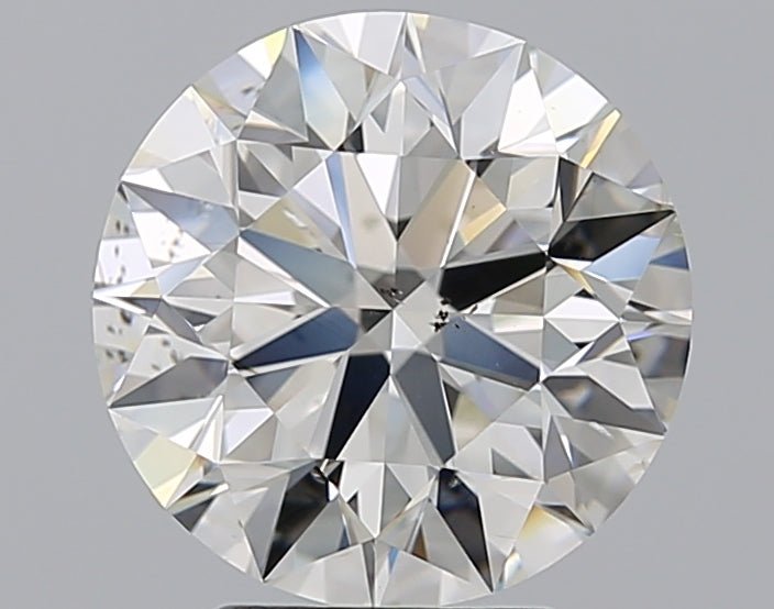 3.5 Carat Round - Natural Diamond - 3.52 - I - SI1 - EX - EX - EX - Diamonds By Rothschild
