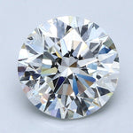 3.5 Carat Round - Natural Diamond - 3.52 - I - SI2 - EX - EX - EX - Diamonds By Rothschild