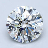 3.5 Carat Round - Natural Diamond - 3.52 - I - SI2 - EX - EX - EX - Diamonds By Rothschild