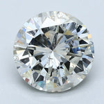3.5 Carat Round - Natural Diamond - 3.53 - J - I1 - G - G - VG - Diamonds By Rothschild