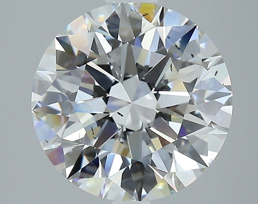 3.5 Carat Round - Natural Diamond - 3.54 - G - SI1 - EX - EX - EX - Diamonds By Rothschild