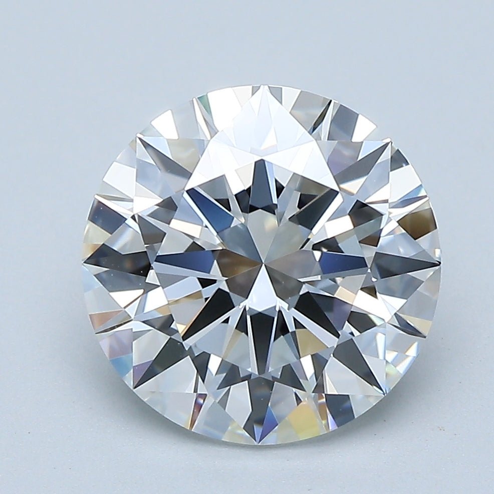 3.5 Carat Round - Natural Diamond - 3.57 - F - IF - EX - EX - EX - Diamonds By Rothschild