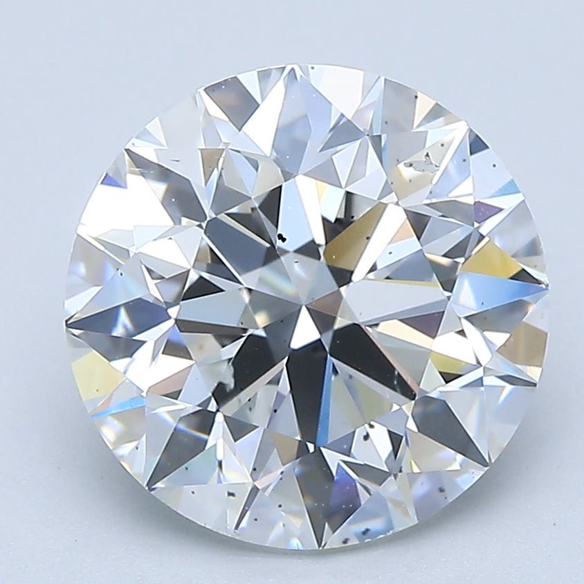 3.5 Carat Round - Natural Diamond - 3.61 - D - Slightly Included - EX - EX - EX - Diamonds By Rothschild