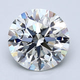 3.5 Carat Round - Natural Diamond - 3.71 - H - VS1 - EX - EX - EX - Diamonds By Rothschild