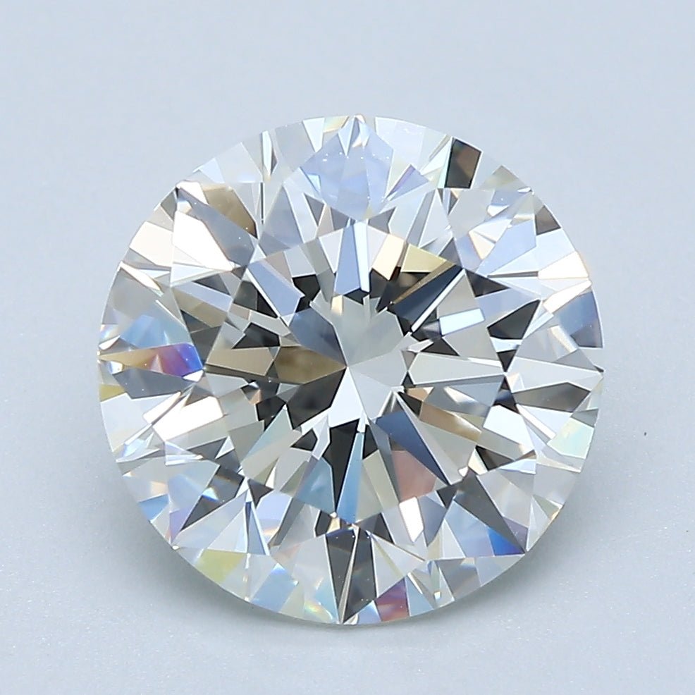 3.5 Carat Round - Natural Diamond - 3.77 - G - VS1 - EX - EX - EX - Diamonds By Rothschild