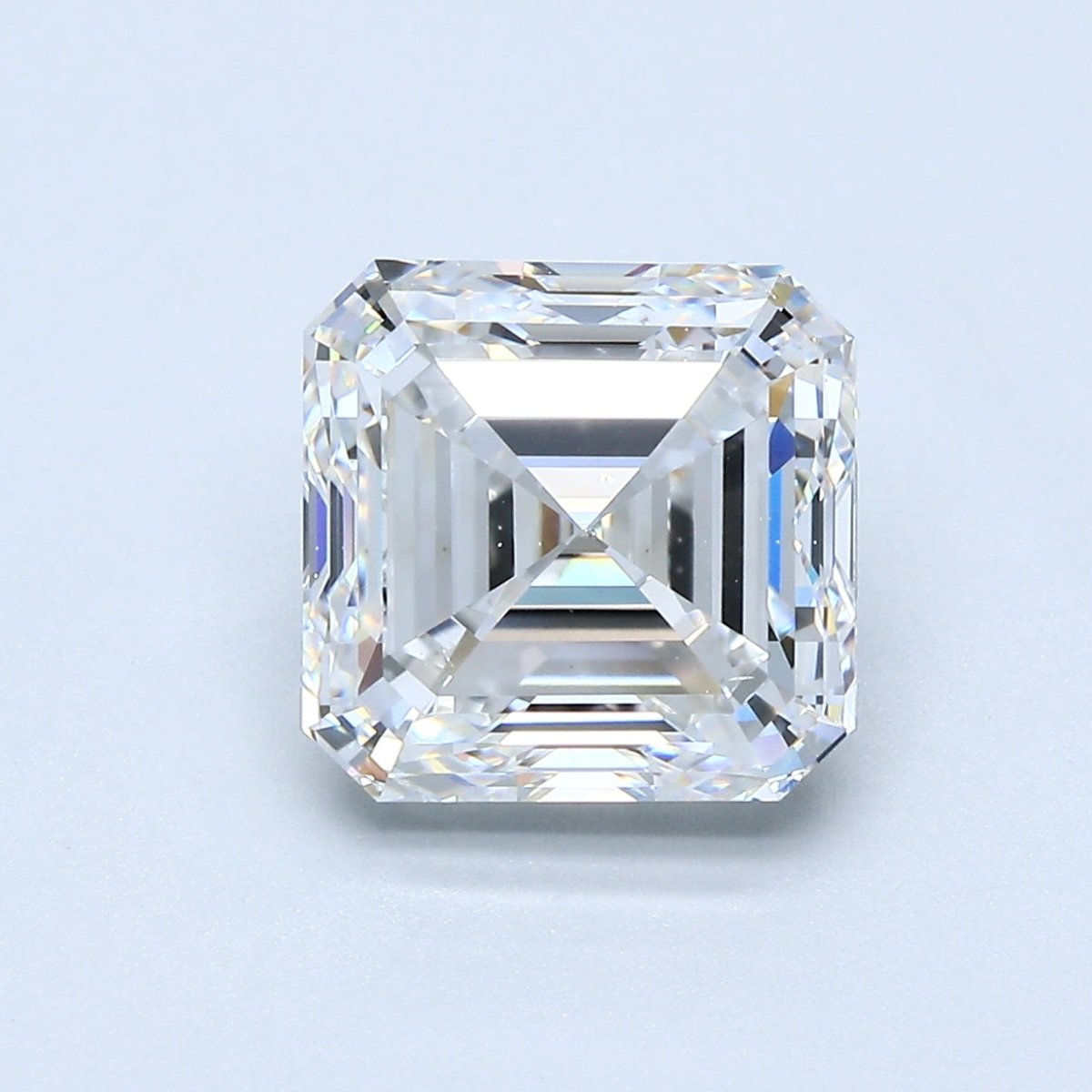 4 Carat Asscher - Natural Diamond - 4.01 - F - VS2 - EX - VG - Diamonds By Rothschild