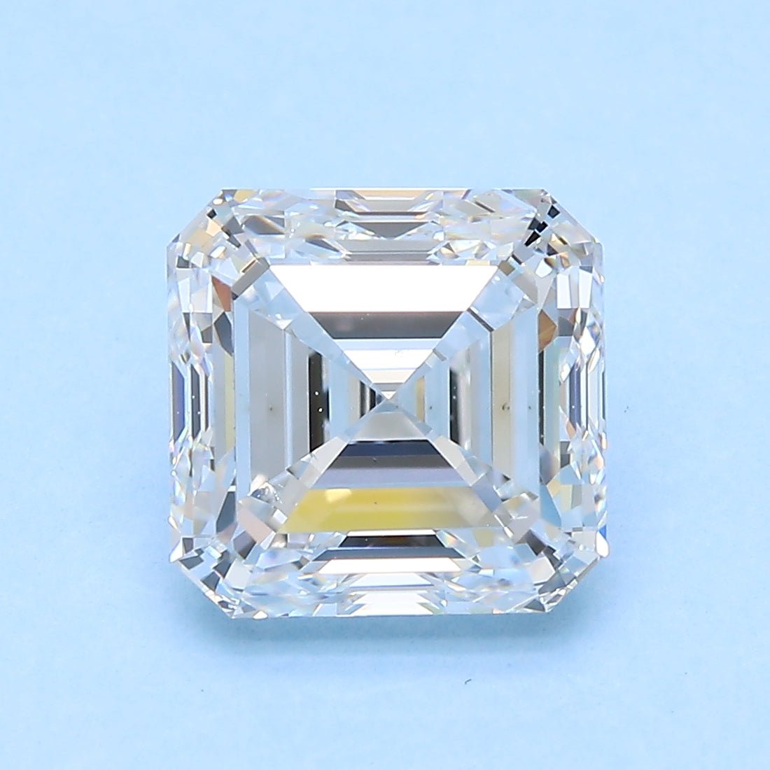 4 Carat Asscher - Natural Diamond - 4.01 - F - VS2 - EX - VG - Diamonds By Rothschild