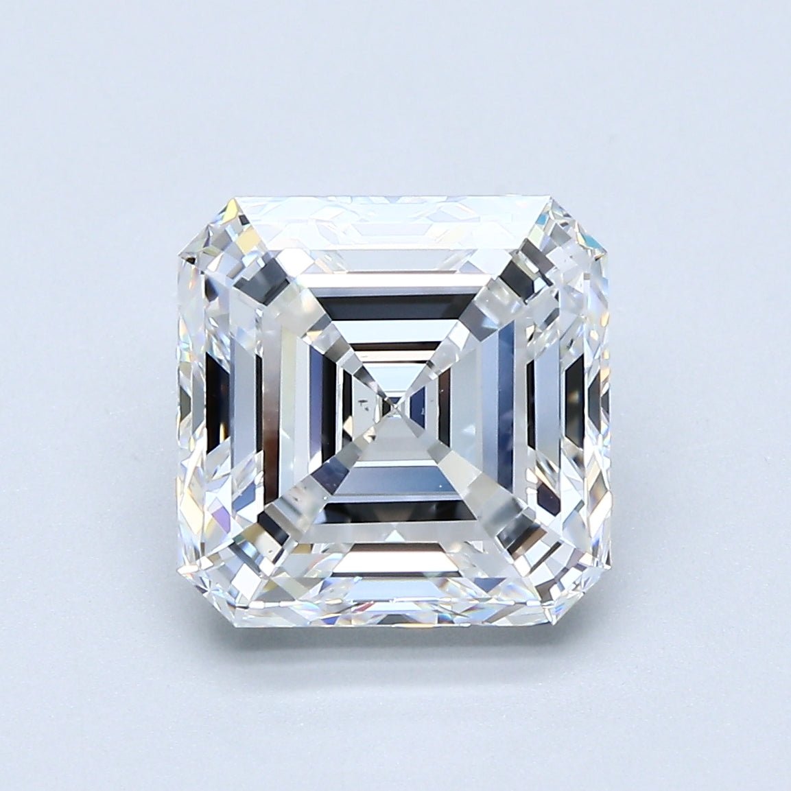 4 Carat Asscher - Natural Diamond - 4.03 - E - VS2 - EX - EX - Diamonds By Rothschild