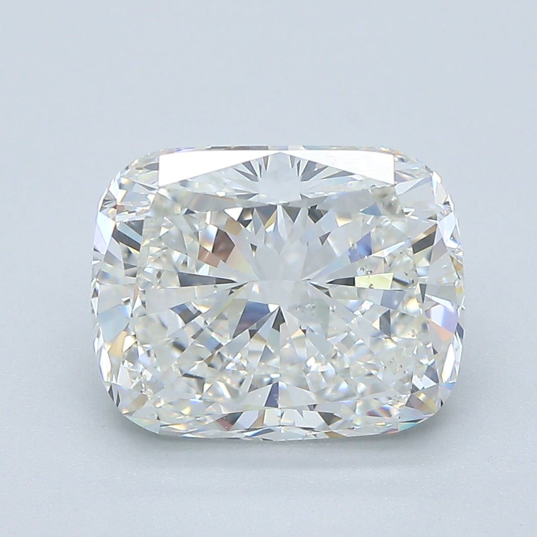 4 Carat Cushion - Natural Diamond - 3.9 - H - SI1 - EX - EX - Diamonds By Rothschild