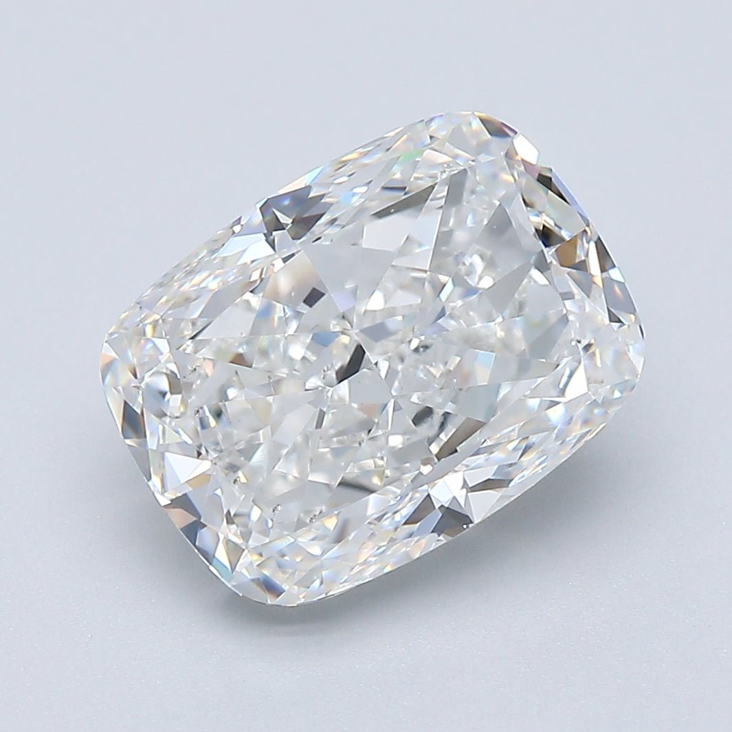 4 Carat Cushion - Natural Diamond - 4.01 - F - SI1 - VG - EX - EX - Diamonds By Rothschild