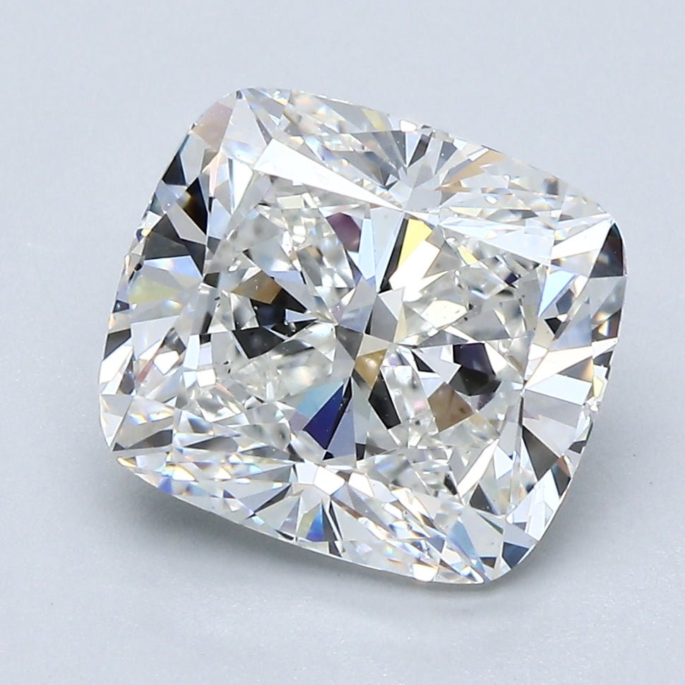 4 Carat Cushion - Natural Diamond - 4.01 - F - VS2 - VG - EX - EX - Diamonds By Rothschild