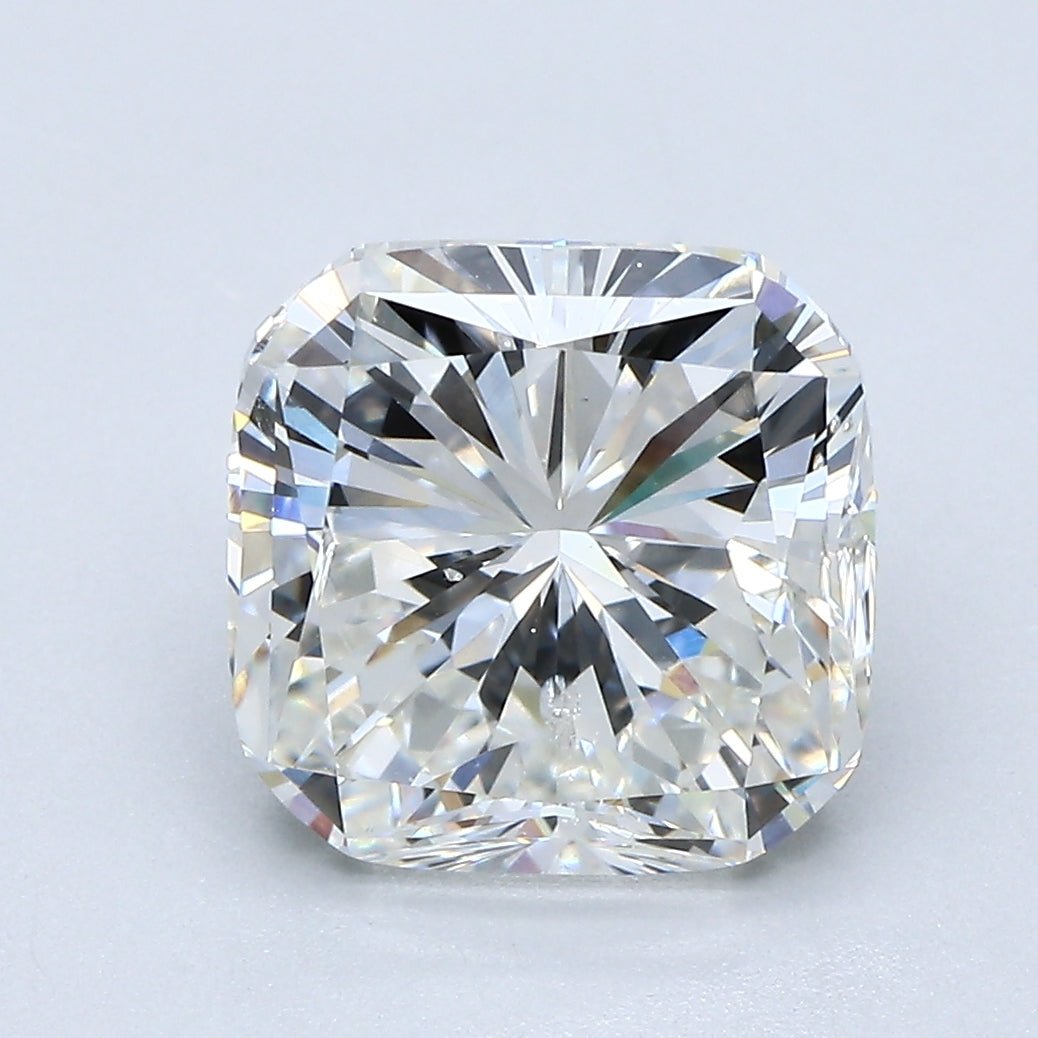 4 Carat Cushion - Natural Diamond - 4.02 - I - SI2 - G - VG - G - Diamonds By Rothschild